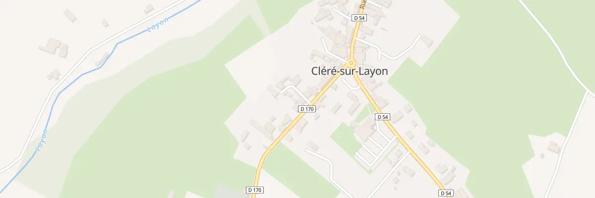 Plan du 26 Rue de Beaurepaire à Cléré-sur-Layon