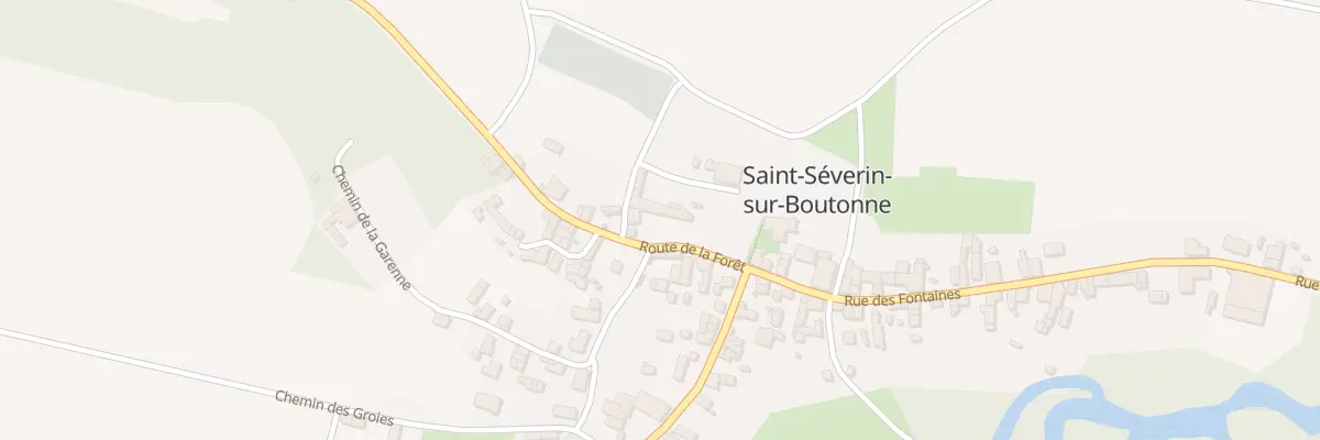 Plan du 2 Rue de l’Ancienne Abbaye à Saint-Séverin-sur-Boutonne