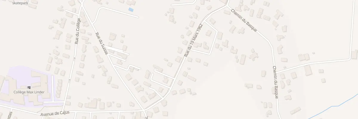 Plan du 1052 Places de Bidon à Saint-Loubès