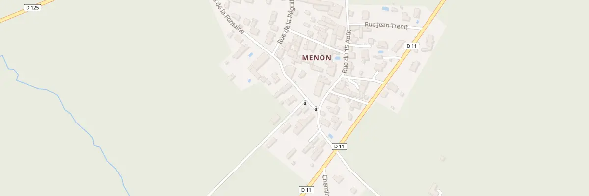 Plan du 467 Menon Ouest à Landiras