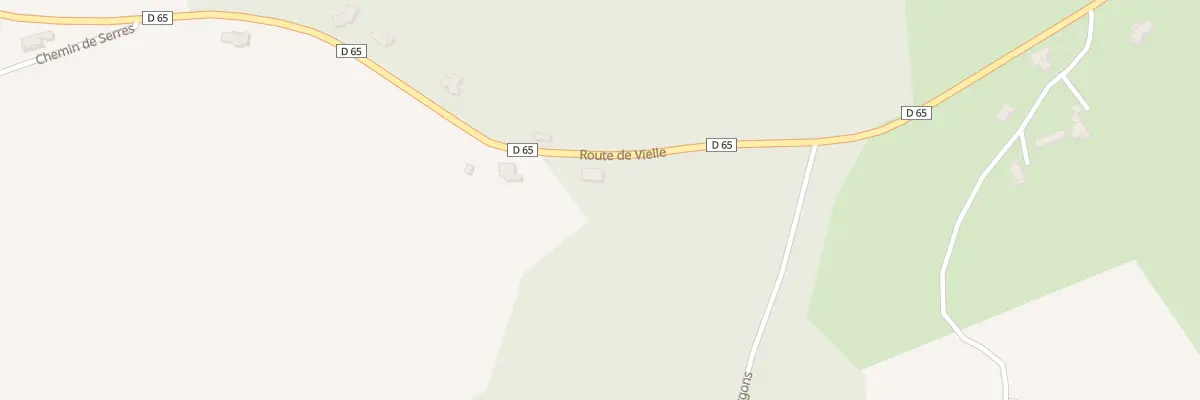 Plan du 1241 Rte de Vielle à Saint-Loubouer