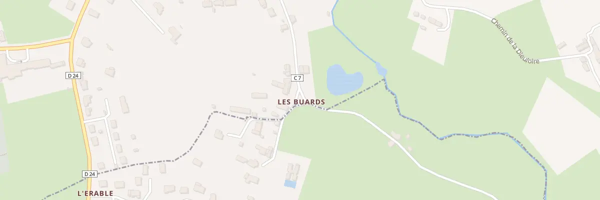 Plan du 20 Rue des Buards à Bagnoles de l’Orne Normandie