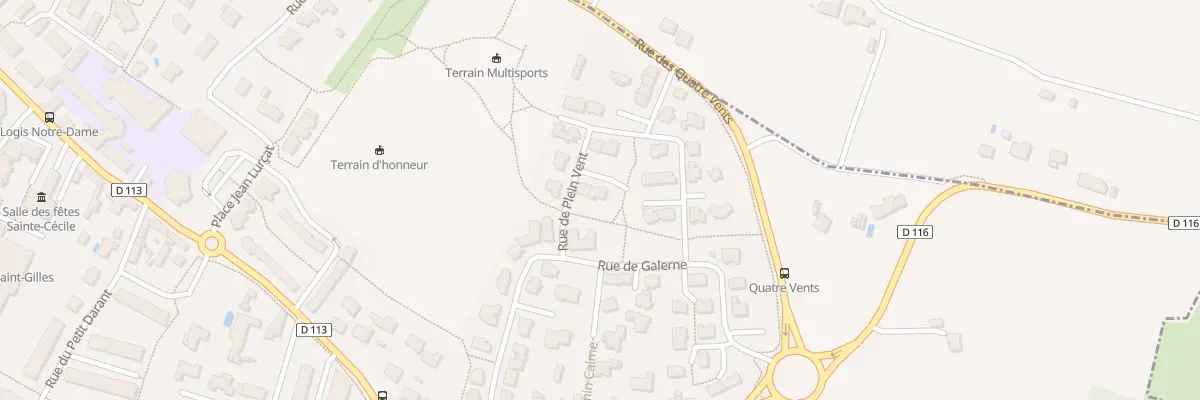 Plan du 4 Sq du Zephyr au Plessis-Grammoire