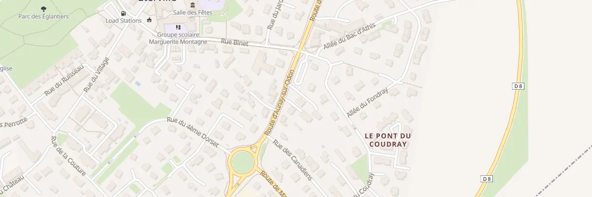 Plan du 17 Rte d’Aunay-sur-Odon à Éterville