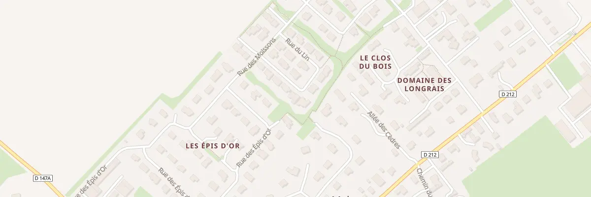 Plan du 9 Rue du Lin à Maltot