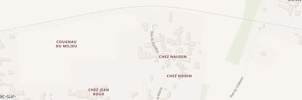 Plan du 5 Rue du Portillon à Salignac-sur-Charente