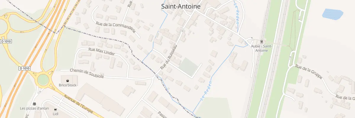 Plan du 1 Rue du Ruisseau à Val de Virvée