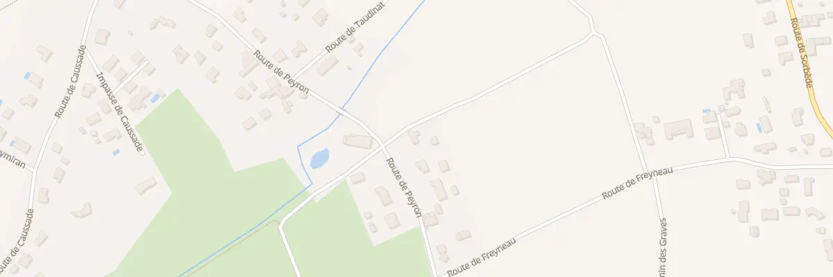 Plan du 27 Rte de Peyron à Montussan