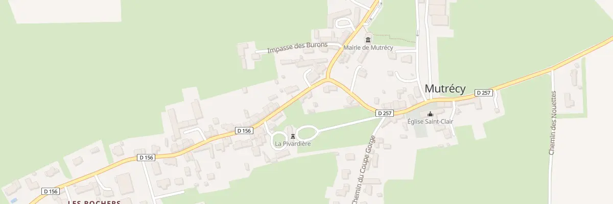 Plan du 3 Rue Principale à Mutrécy