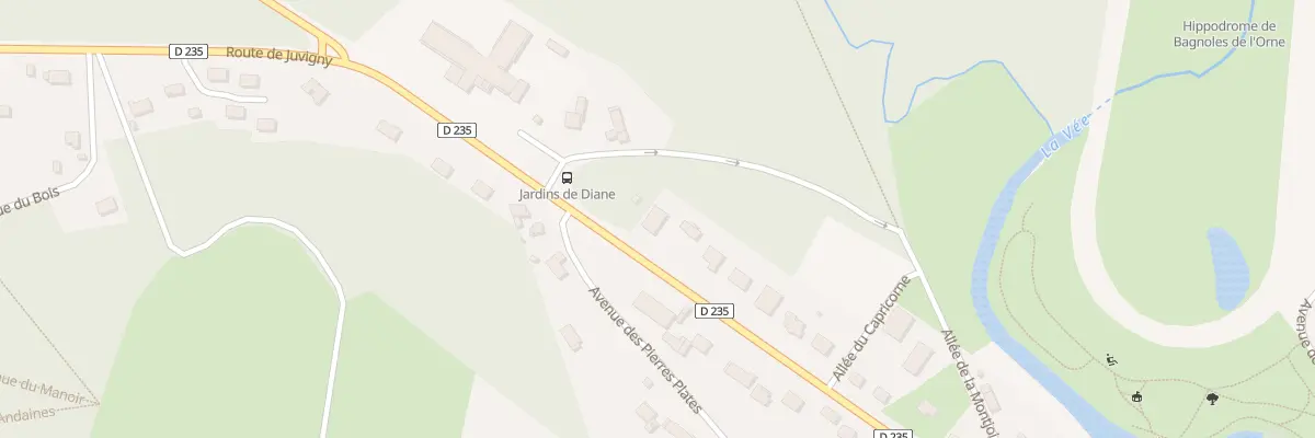 Plan du 32 Av Robert Cousin à Bagnoles de l’Orne Normandie