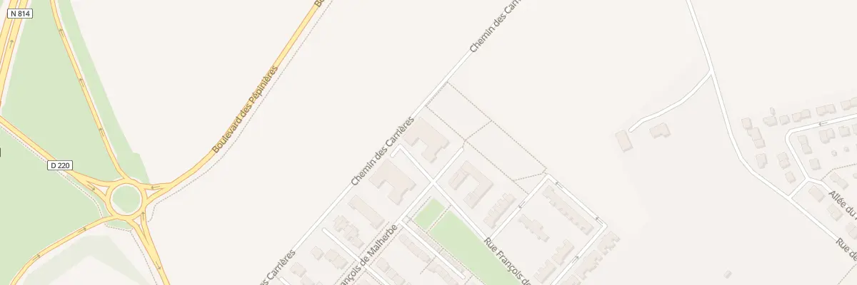 Plan du 34 Rue François de Malherbe à Bretteville-sur-Odon