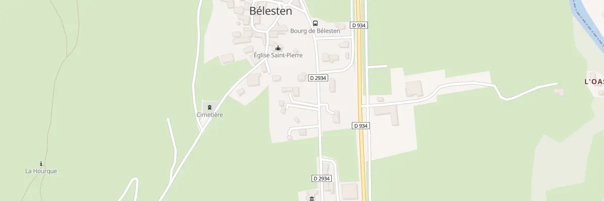 Plan du 780 Rte du Pourtalet à Gère-Bélesten