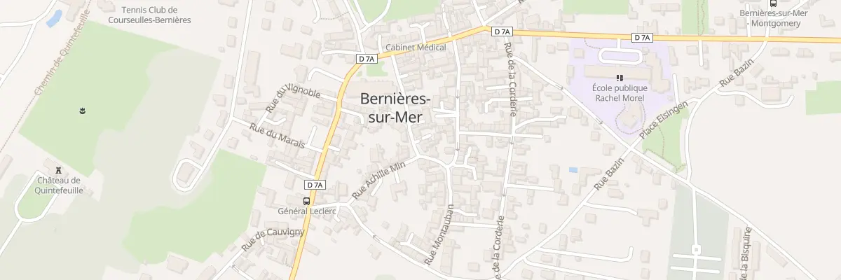 Plan du 103 Rue de l’Église à Bernières-sur-Mer