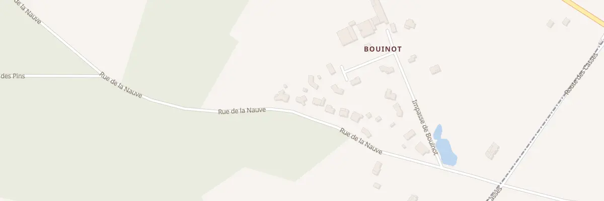 Plan du 14 Rue de la Nauve à Souméras