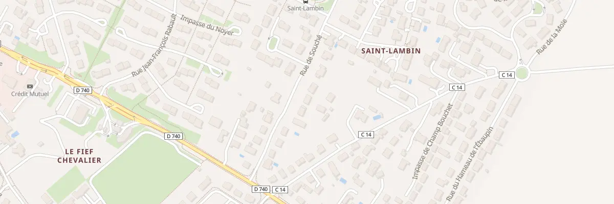 Plan du 156 Rue de Souché à Aiffres