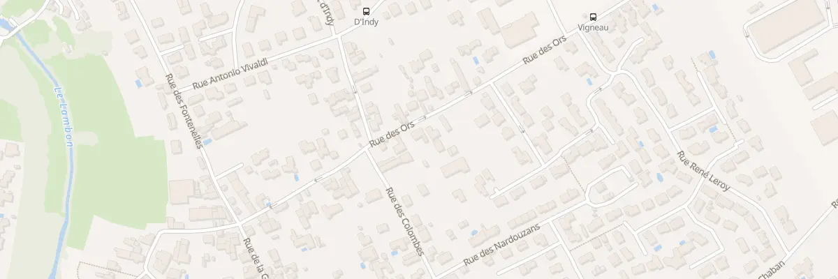 Plan du 26 Rue des Ors à Niort
