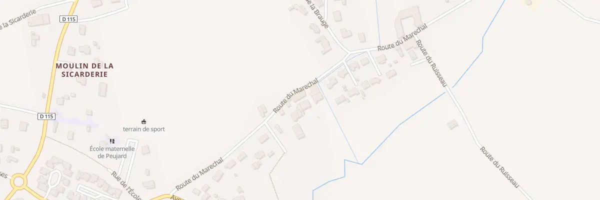 Plan du 5132A La Michere à Peujard