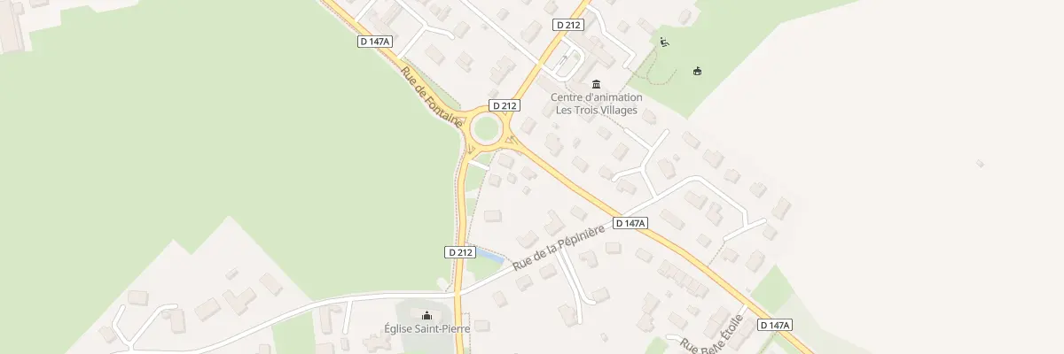 Plan du 3 Rue de la Saussaye à Maltot
