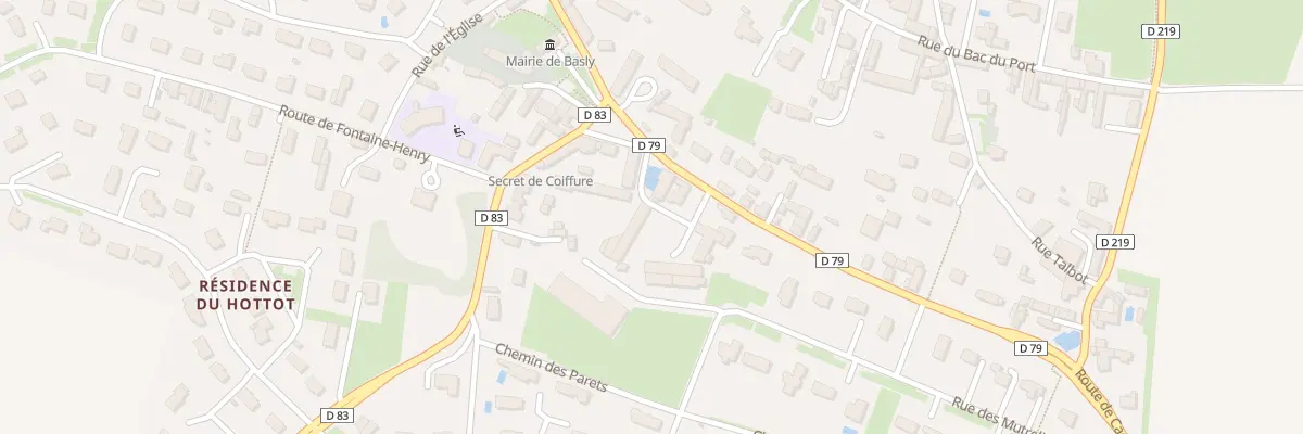 Plan du 2 Imp de la Bergerie à Basly