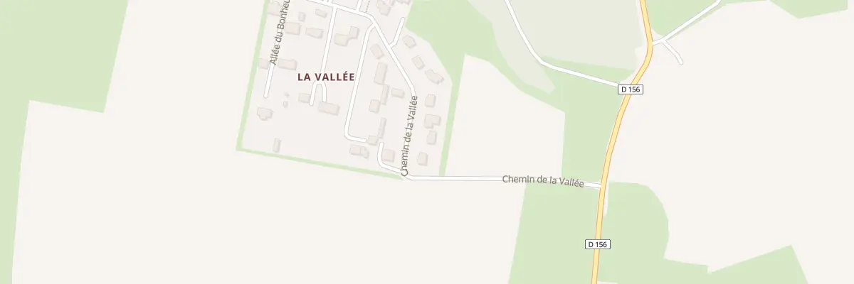 Plan du 4 Che de la Vallée à Mutrécy