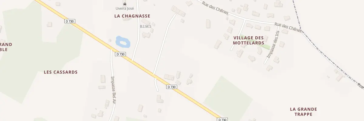 Plan du 6 Rte de Mirambeau à Souméras