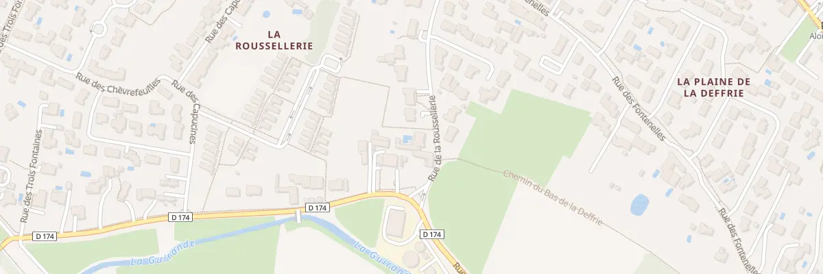Plan du 55 Rue de la Roussellerie à Aiffres