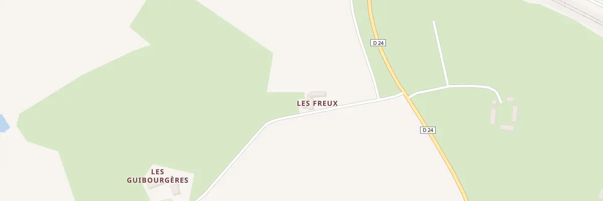 Plan du 1 Les Freux à Val-du-Maine