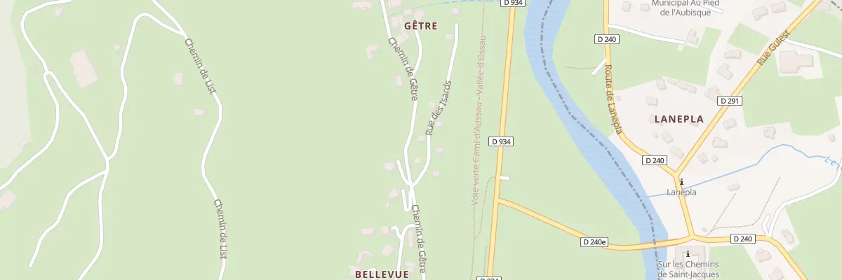 Plan du 9066 Rue des Isards à Laruns
