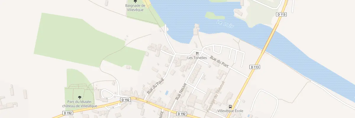 Plan du 21 Rue du Port à Rives-du-Loir-en-Anjou