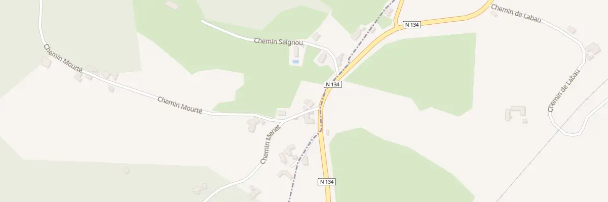 Plan du 9452 Che Mourté à Lasseubetat