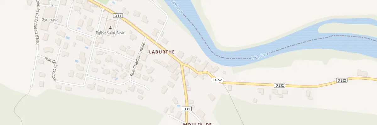 Plan du 3 Pl de Laburthe à Larrivière-Saint-Savin