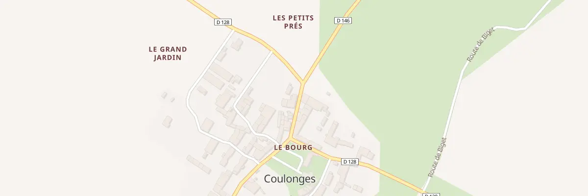 Plan du 3 Rue du Dix Neuf Mars 1962 à Coulonges