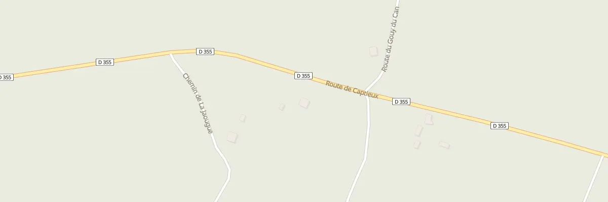 Plan du 89 Grand Lajaougue à Callen