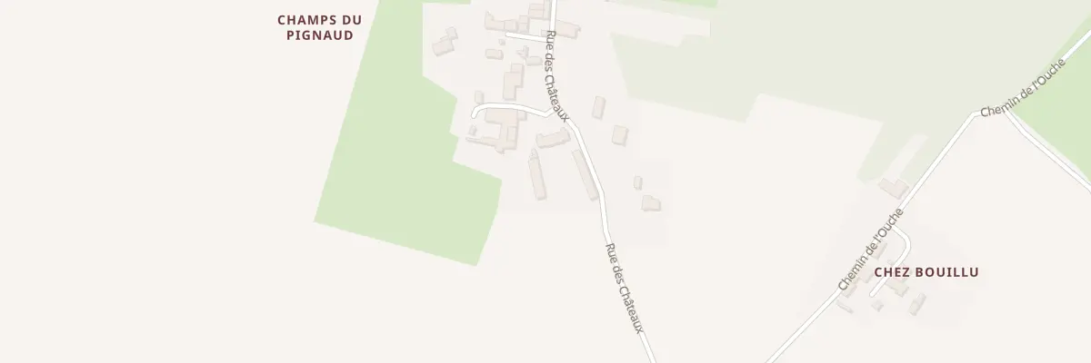 Plan du 22 Rue des Chateaux à Aumagne