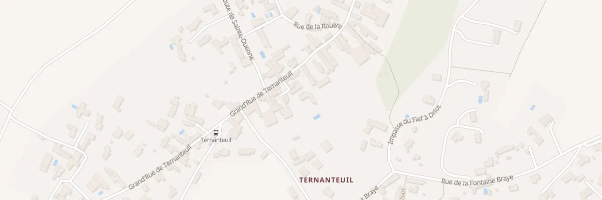 Plan du 392 Grand Rue de Ternanteuil à Échiré