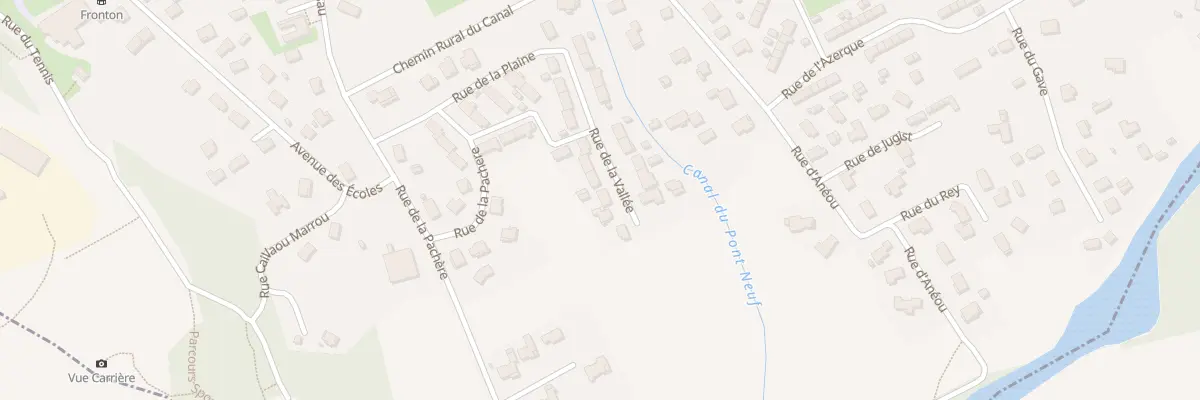 Plan du 16 Rue de la Vallee à Arudy