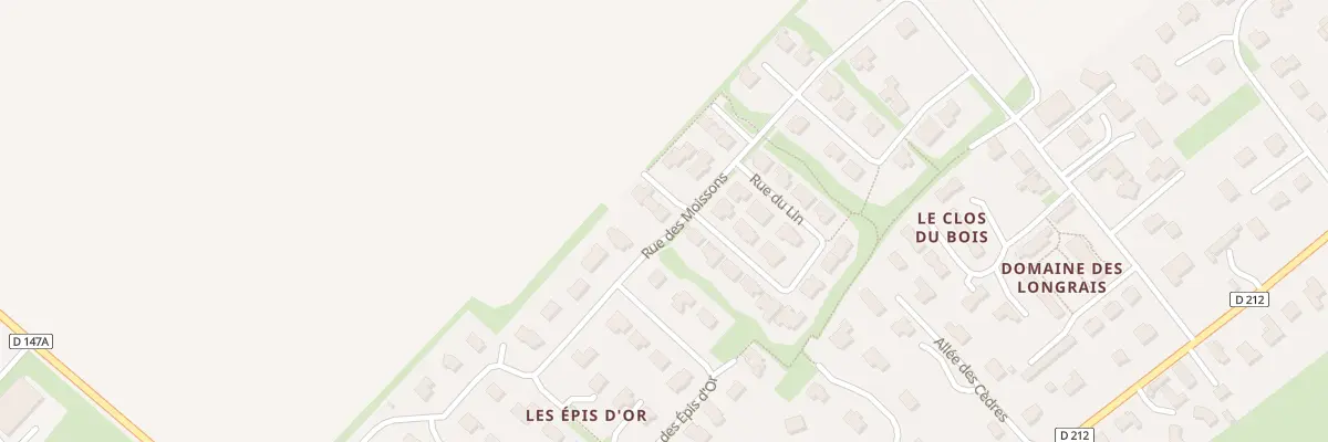 Plan du 2 Rle du Blé à Maltot