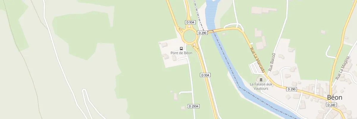 Plan du 60 Rte du Pourtalet à Gère-Bélesten
