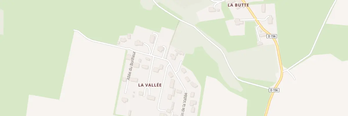 Plan du 18 Che de la Vallée à Mutrécy