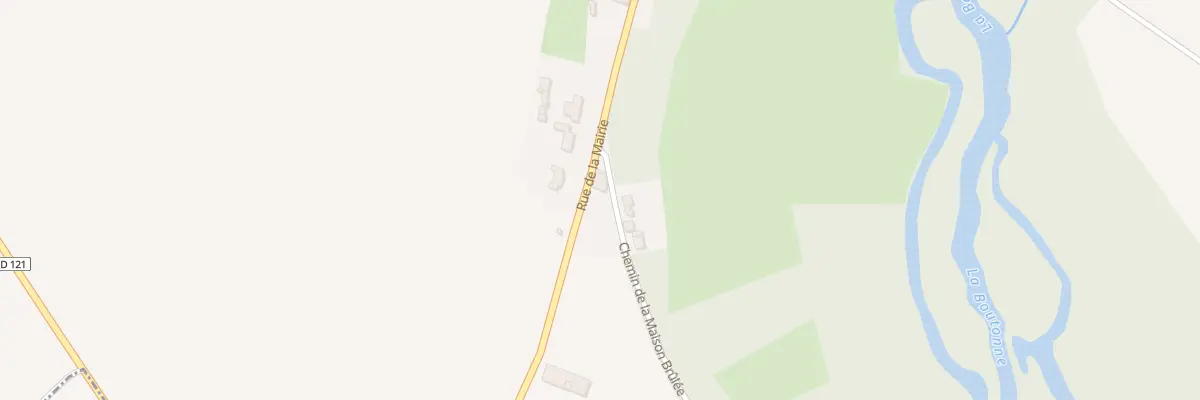 Plan du 25 Rue de la Mairie à Saint-Séverin-sur-Boutonne