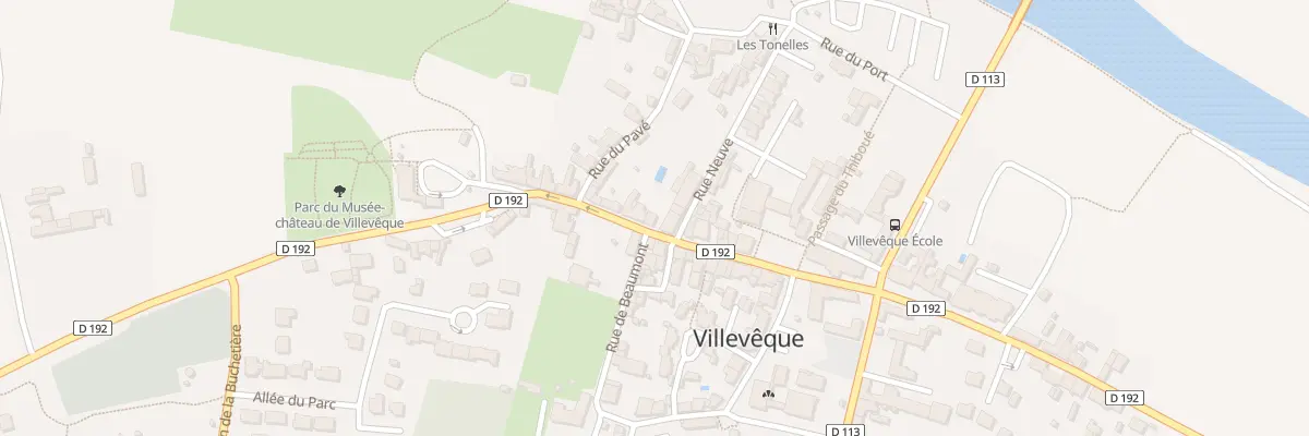 Plan du 24 Rue du Général de Gaulle à Rives-du-Loir-en-Anjou
