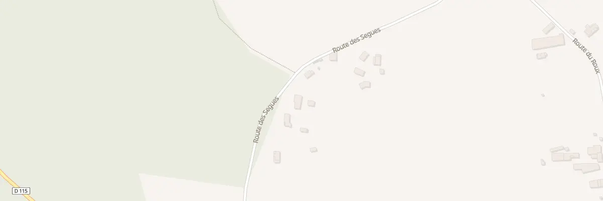 Plan du 5002 Le Roux Ouest à Peujard