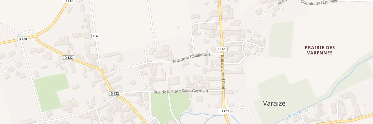 Plan du 2 Rue de la Chailloterie à Varaize