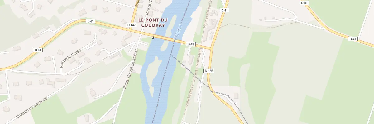 Plan du 5146 Le Pont du Coudray à Laize-Clinchamps