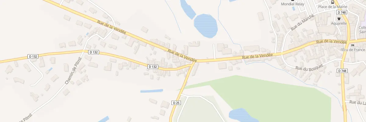 Plan du 59 Rue de la Vendée à Secondigny