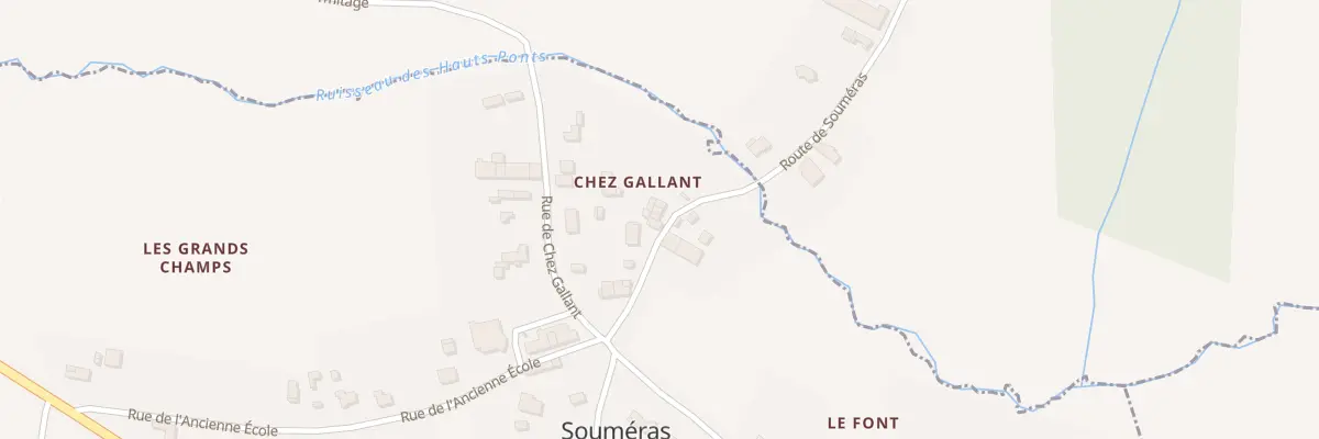 Plan du 5 Rue de l’Ancienne Poste à Souméras