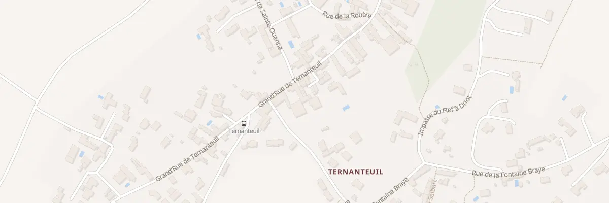 Plan du 336 Grand Rue de Ternanteuil à Échiré