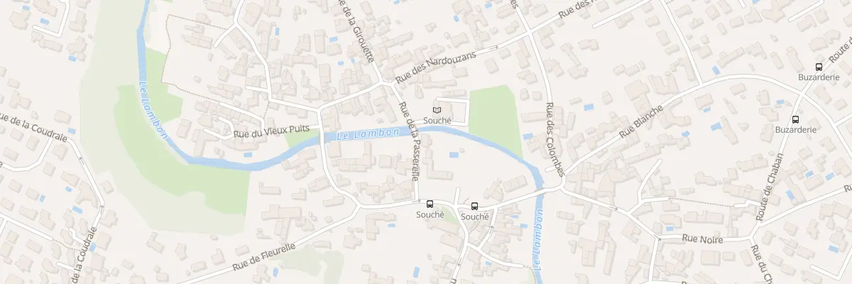Plan du 4 Rue de la Passerelle à Niort