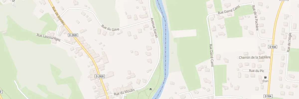 Plan du 3 Rue d’Aran à Izeste