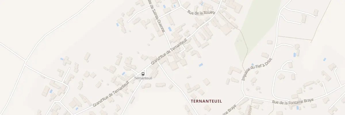 Plan du 336 Grand Rue de Ternanteuil à Échiré